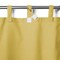 Threadmade Home Matine Solid Tab Top Indoor/Outdoor Window Curtain, Yellow - 52"W x 95"L
